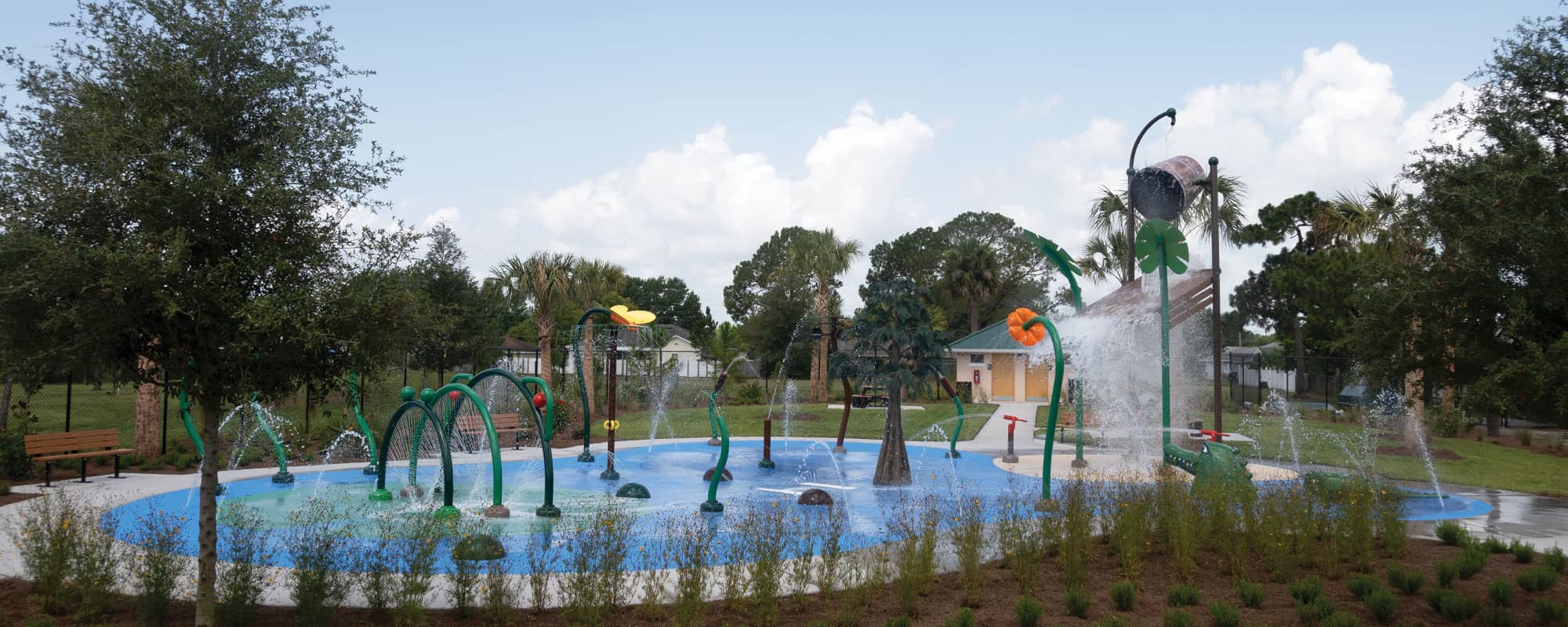 El Yunque Splash Pad and Filtration Equipment AquaWorx